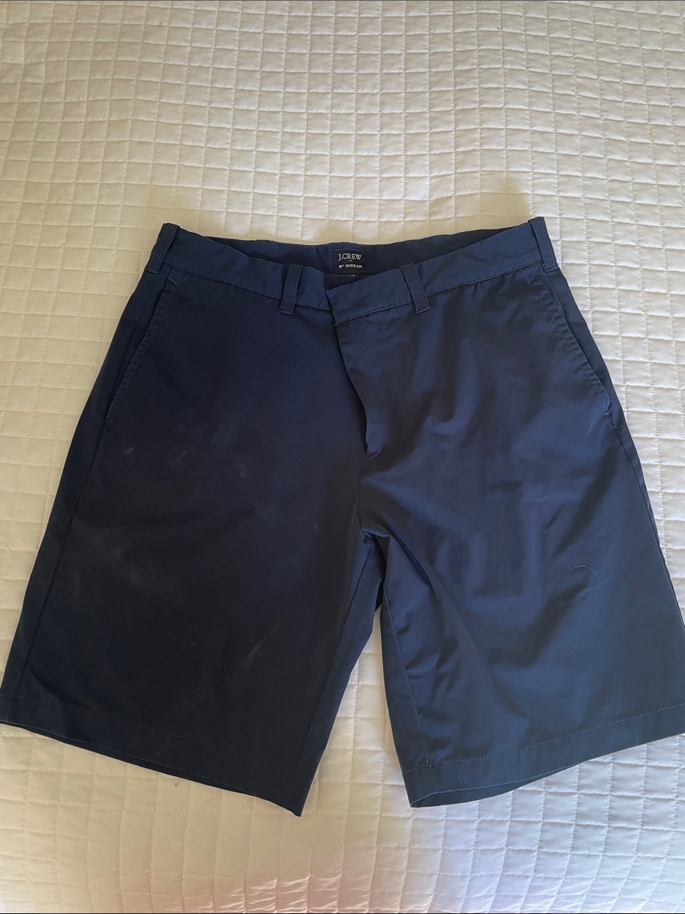 J. Crew Navy Flat Front Men’s Shorts